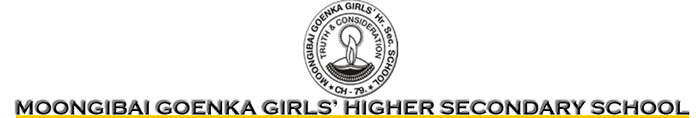 Moongi Bai Higher Secondary School Logo